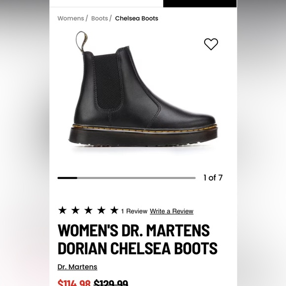 Doc Martens Dorian Chelsea Boot - Picture 1 of 8